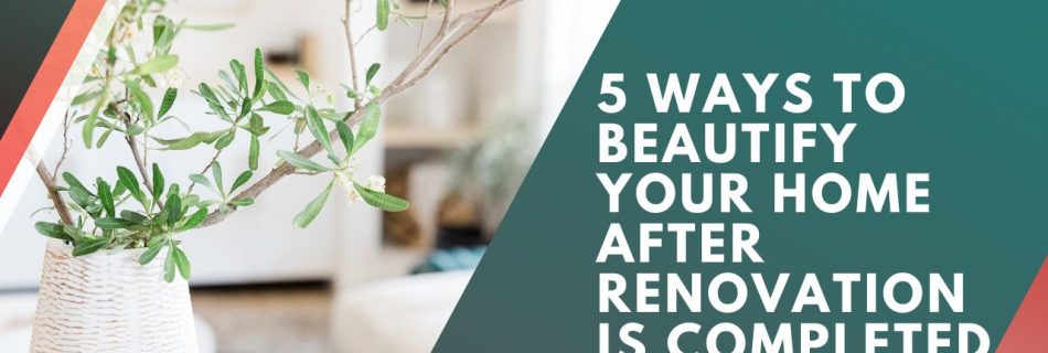 Elevate your living space post-renovation with these 5 creative ideas to beautify your Singapore home. Learn how to transform your HDB into a stunning sanctuary. Discover tips to make your living space more inviting and stylish.