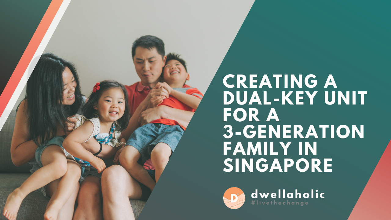 Discover the art of designing a dual-key unit for multi-generational living in Singapore. Explore practical tips for creating separate entrances, functional living spaces, and tailored kitchens and bathrooms in a 1400 sqft home, perfect for family harmony and individual privacy.